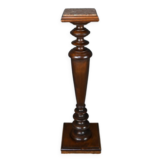 High Column in Walnut and Marble – 1920