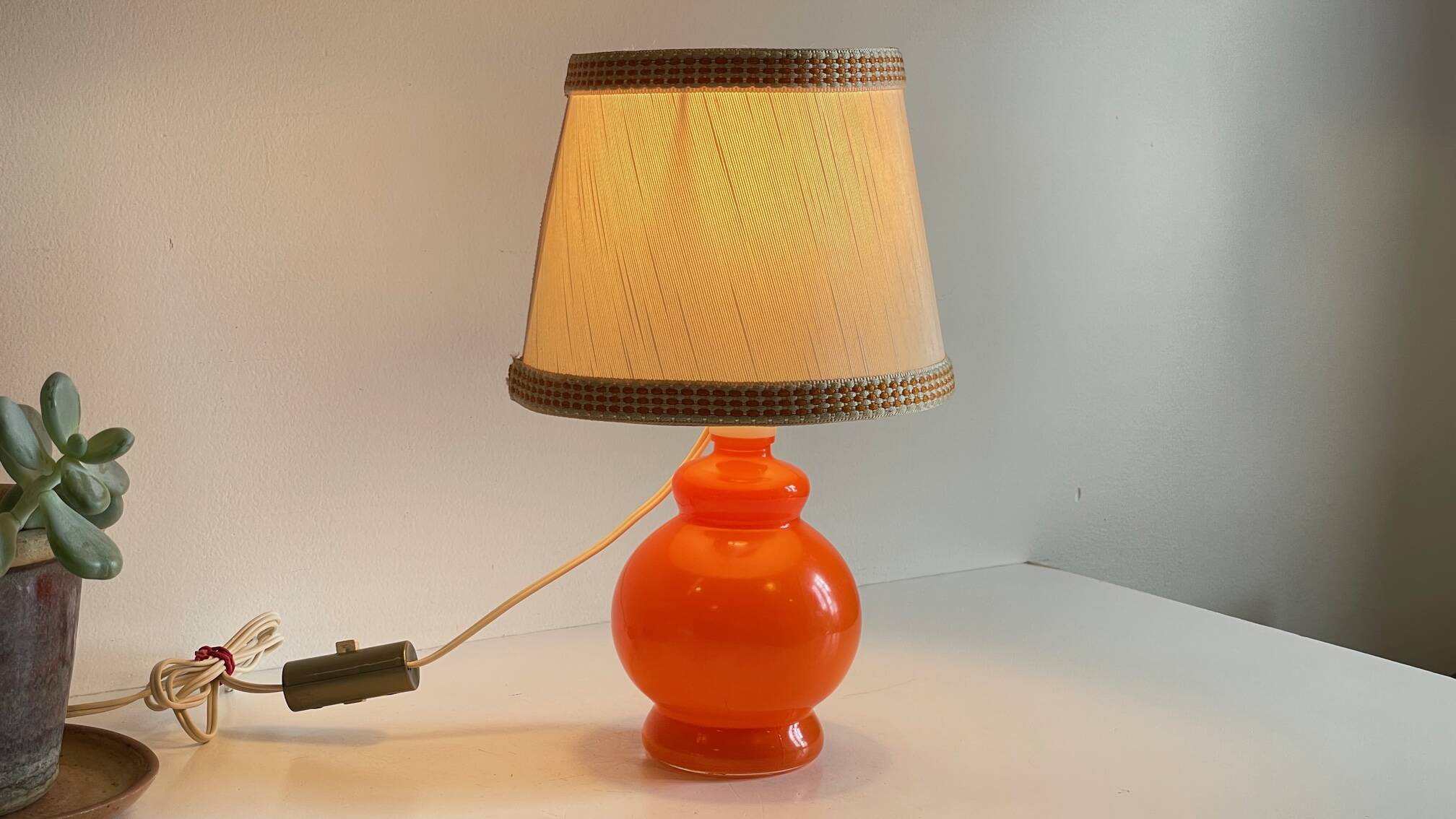 Pair of vintage lamps from the 70s