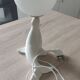 Vintage sea lion lamp
