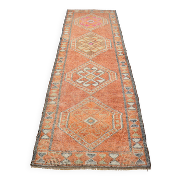 Vintage Oushak RUnner Rug sku 3545