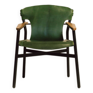 Fauteuil Galathée en - acier bois