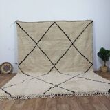 Azilal Berber rug in handmade wool 335 X 250 CM
