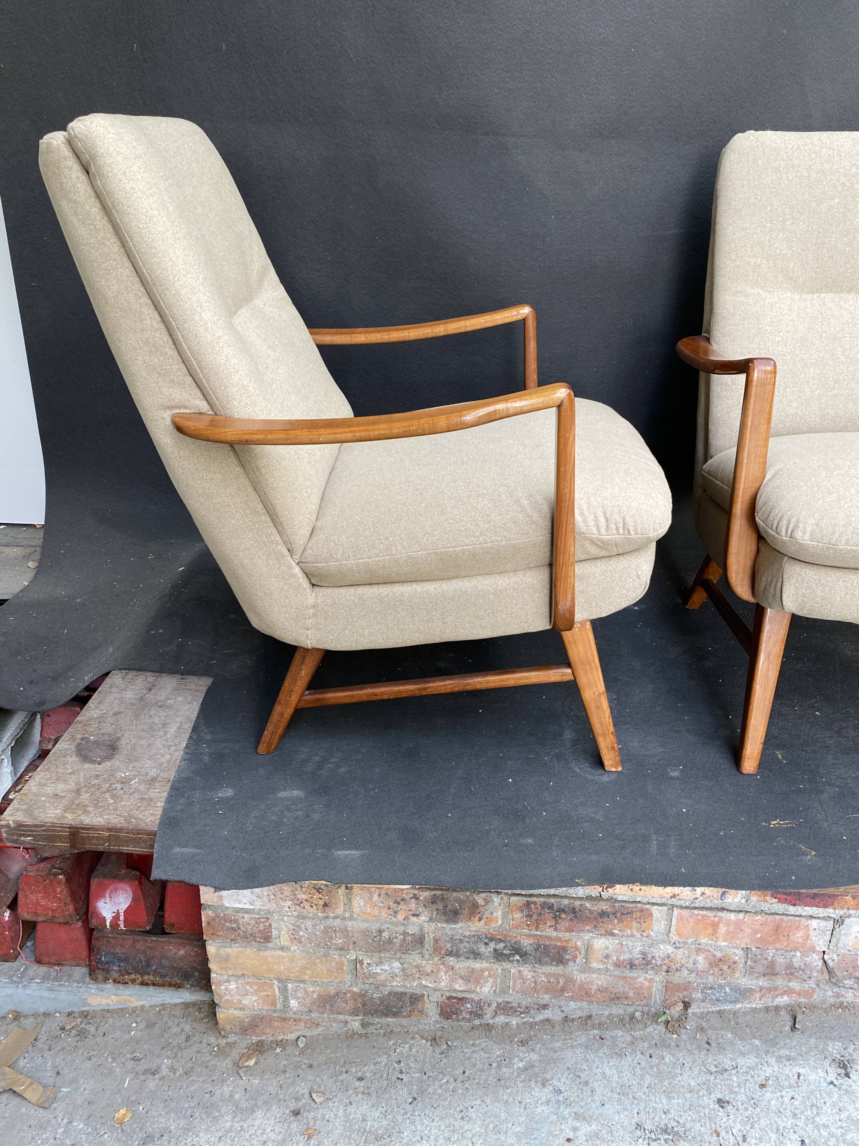 Pair of vintage armchairs