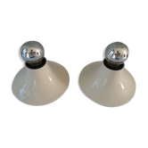 Pair of artemide "Teti" sconce by Vico Magistretti