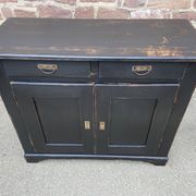 Low sideboard Early XXth wood painted