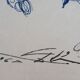 Salvador Dali: The Blue Riders, original signed etching