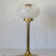 Mazzega Vintage Desk Lighting Murano Glass Mushroom Floor Lamp Italy 1970's