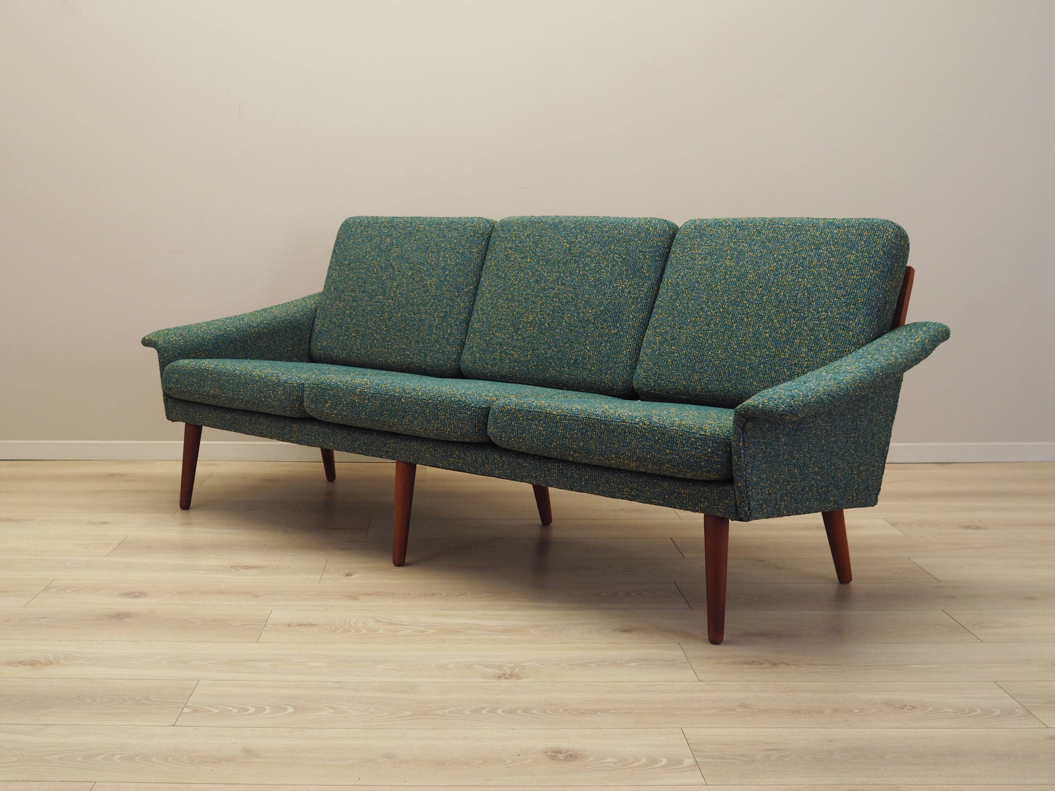 Green sofa, Danish design, 1970s, production: Denmark
