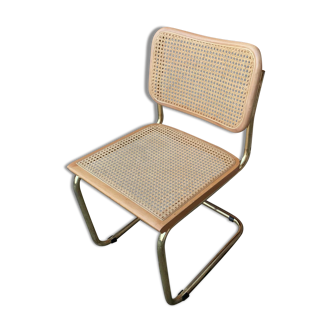 Mid-Century Modern Italian Marcel Breuer B32 Cesca Chair, 70s