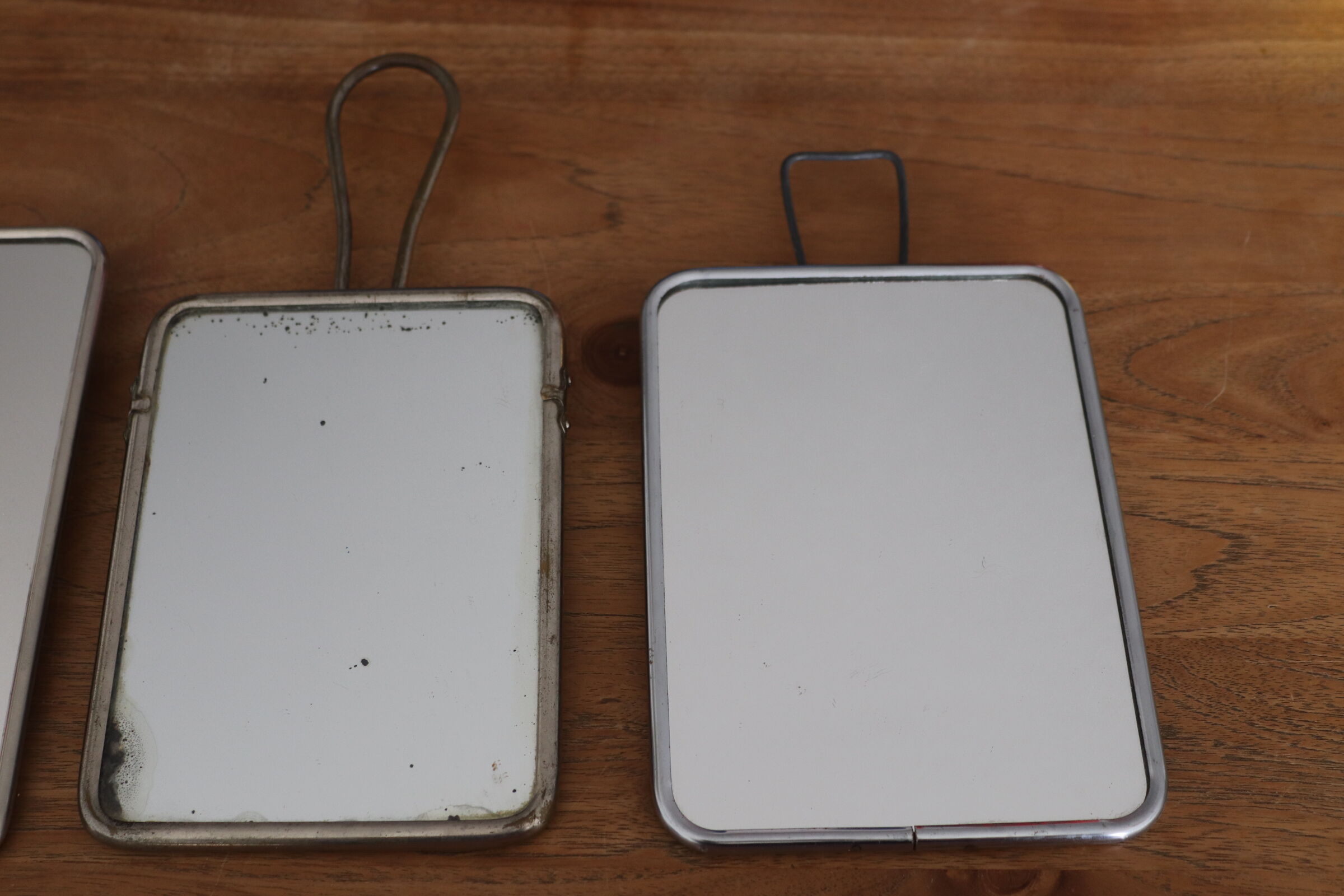 Set de 3 miroirs barbiers