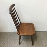 Scandinavian chair in solid wood