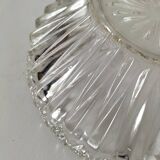 Coupe vintage en verre pressé – éclat et caractère