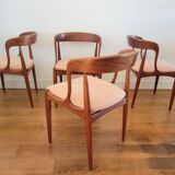 Vintage dining chairs No 16 by Johannes Andersen for Uldum