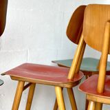 4 chaises Ton, 1960