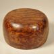 Burl wood storage cup