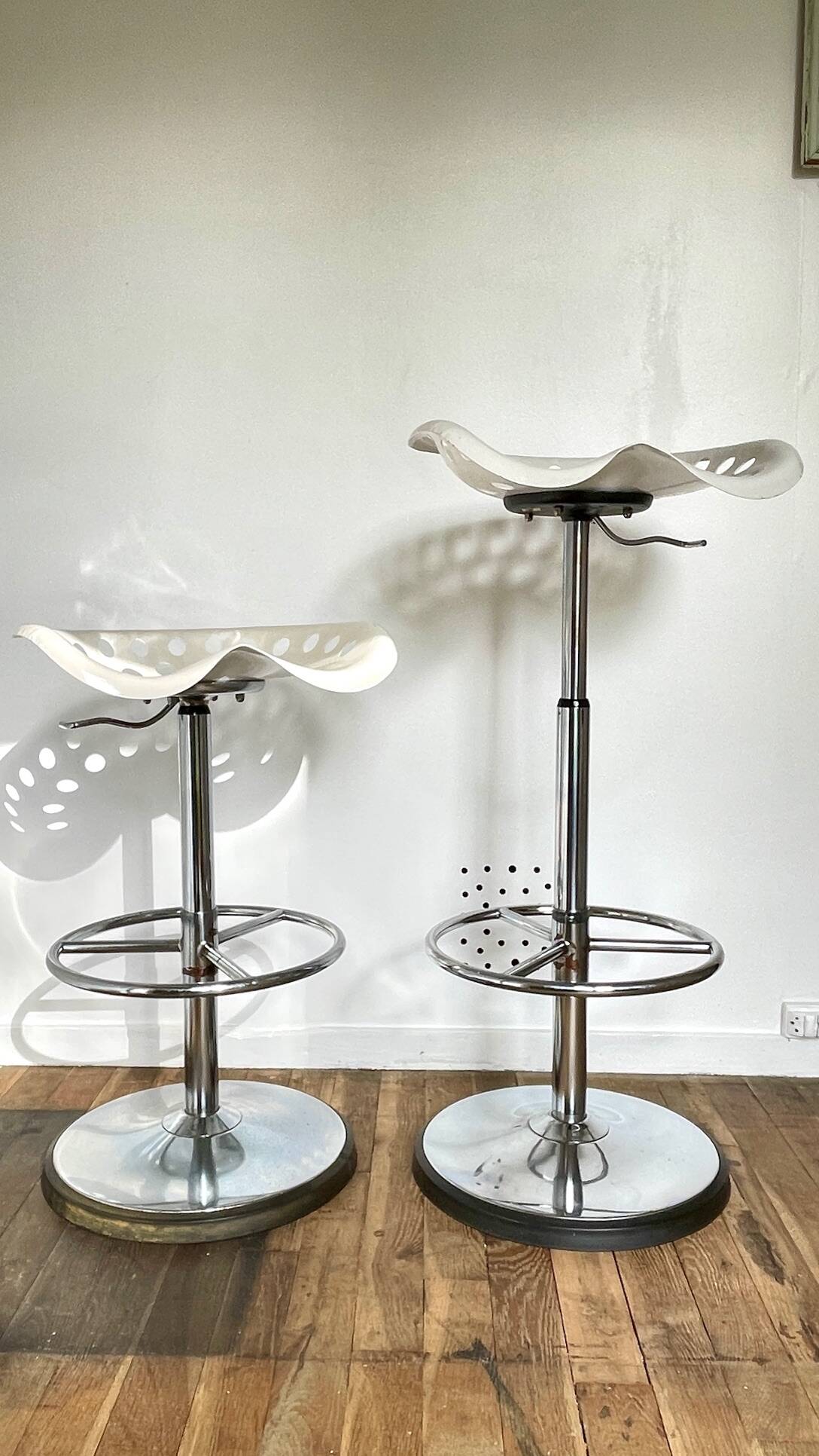 Mirima high stool vintage tractor seat