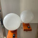 Paire de lampes vintage des années 70