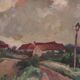 Oil on canvas, Path in the Countryside