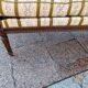 Sofa sofa old style louis xvi 2 places with cushion