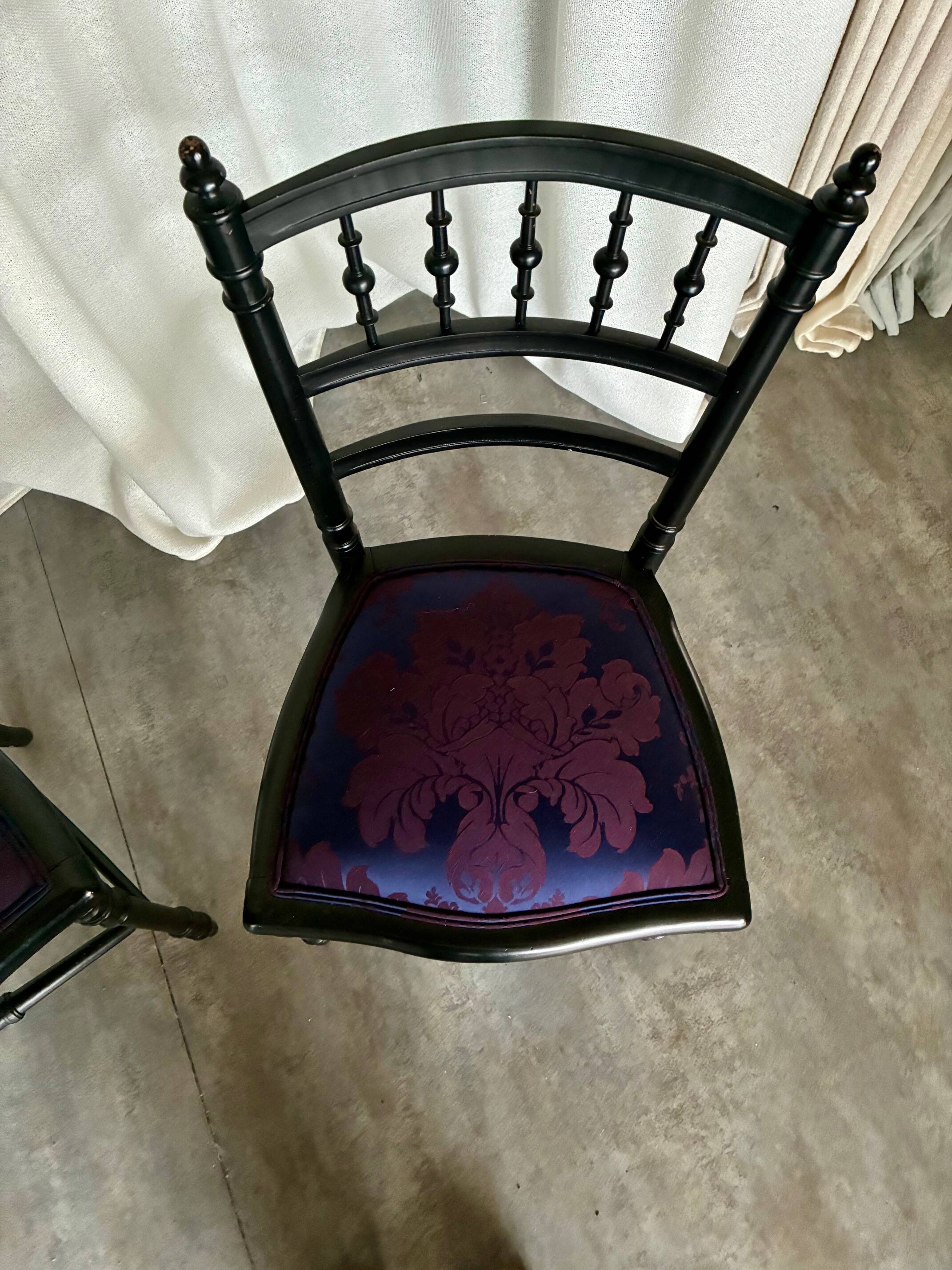 Paire de chaise Napoléon III
