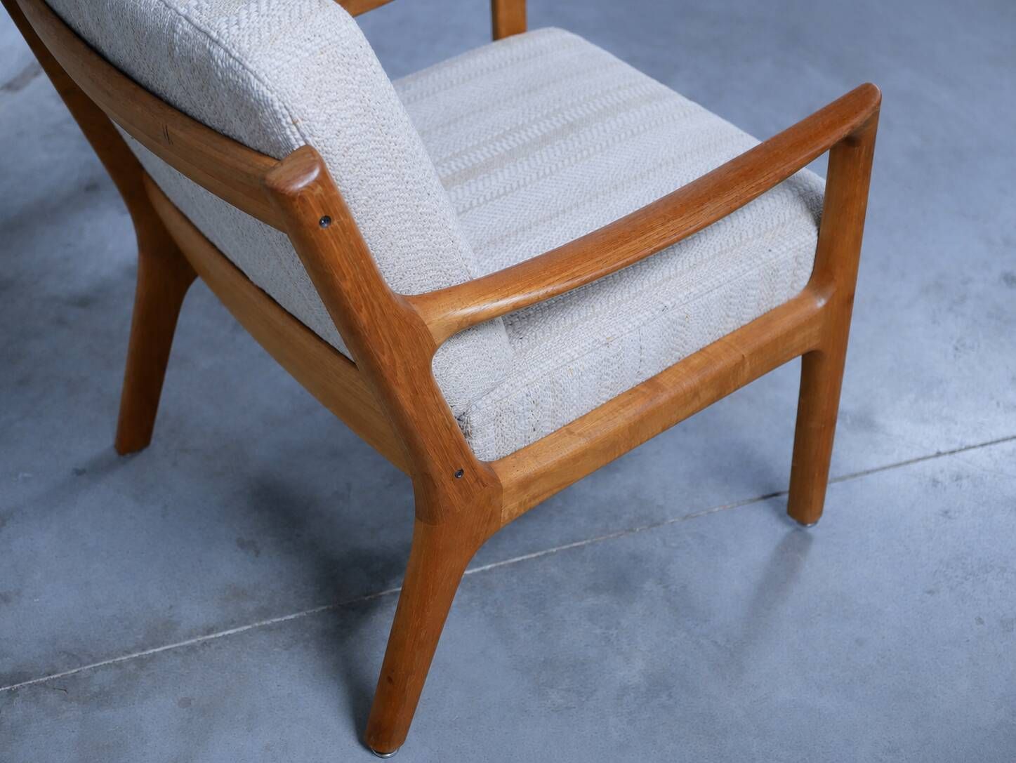 Danish Scandinavian armchair by Ole Wanscher - Vintage 1960