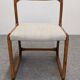 Set of 4 Baumann sled chairs, France circa 1970.
