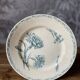 Ironstone plate Oeillet KG Luneville
