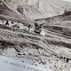 Les granges du Moudang, Hautes-Pyrénées, photo imprimée en 1937