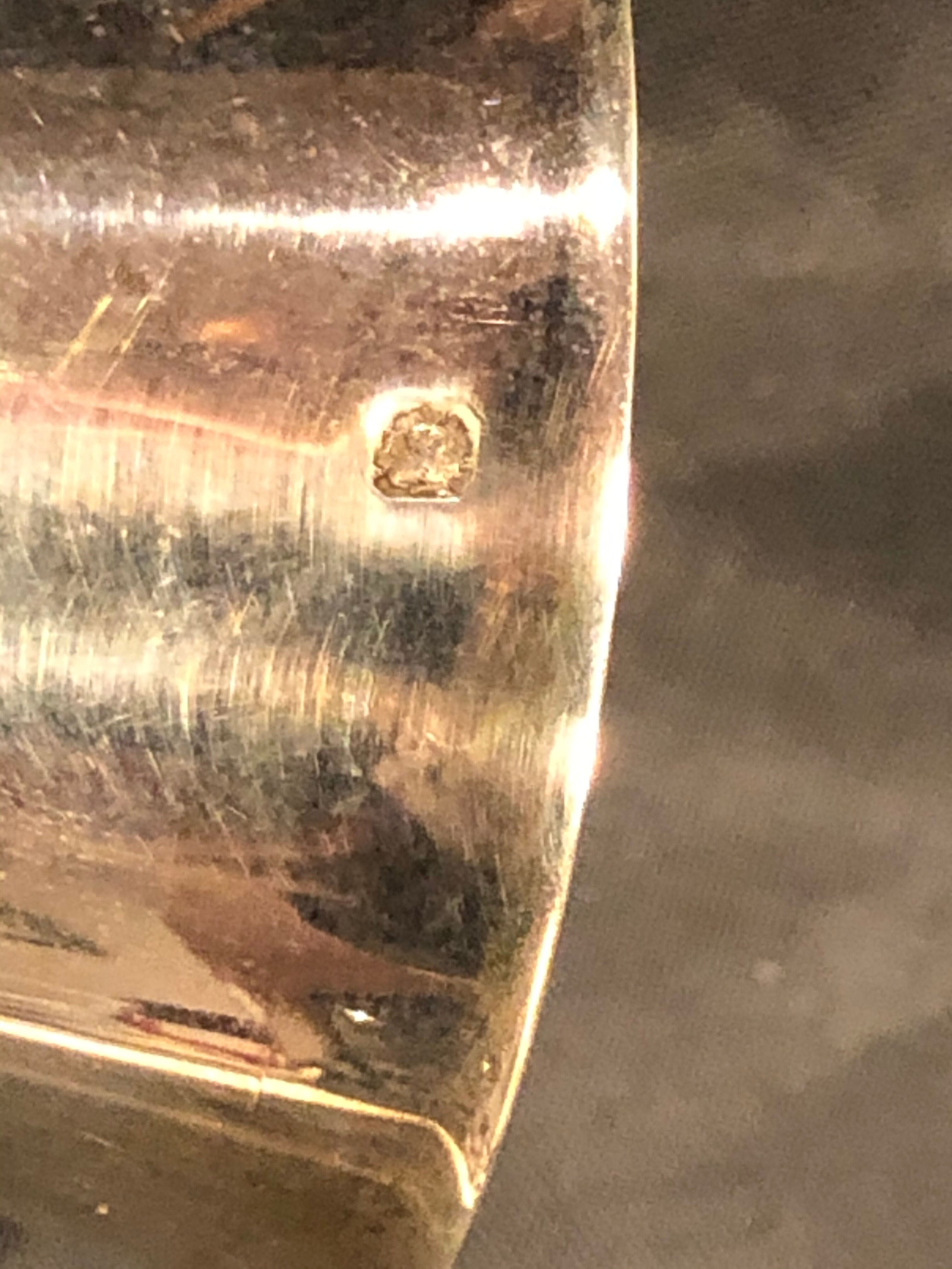 Small Silver Timbale (Minerve punch)Christofle