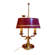 Lampe Bouillotte vintage, Empire, par Lucien Gau