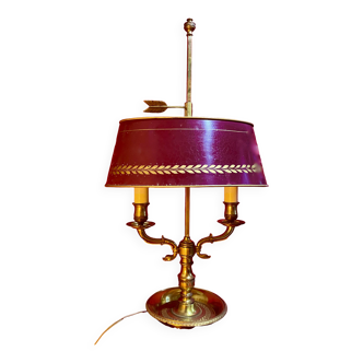 Lampe Bouillotte vintage, Empire, par Lucien Gau
