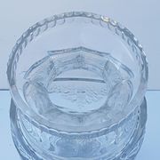 Vase cristal taillé forme Médicis