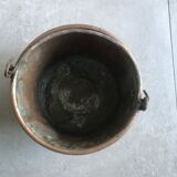Chaudron ancien en cuivre