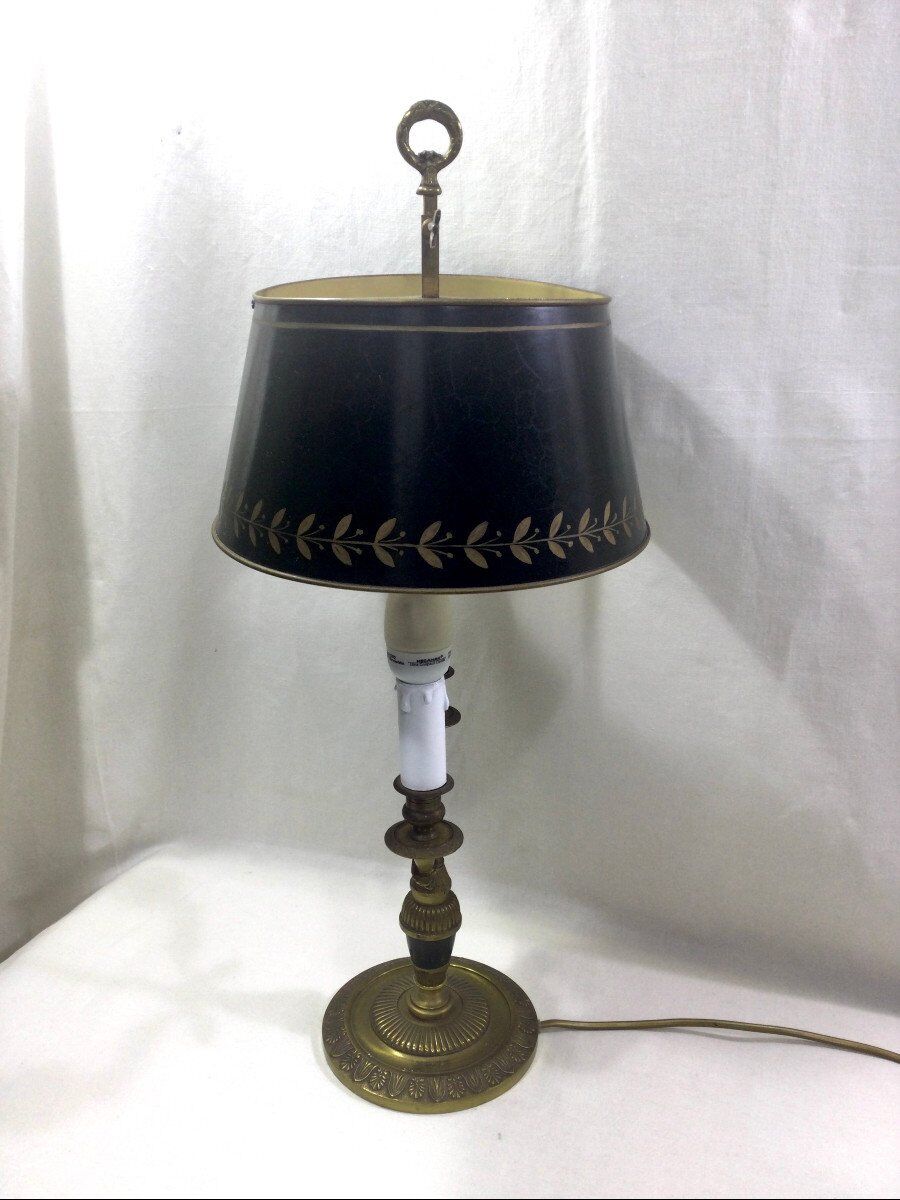 Two light empire hot water bottle lamp