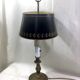 Lampe bouillotte empire à deux lumières