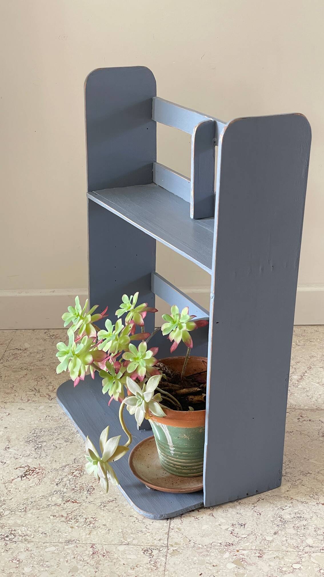 Vintage Wooden Wall Shelf