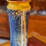Très grand vase rouleau signé ( à déchiffrer)