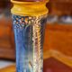 Very large signed roller vase (to be deciphered)