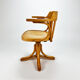 Bentwood desk chair By Zpm radomsko, 1950s