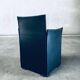 Postmodern Model 401 Break Armchairs by Mario Bellini for Cassina, Italy, 1980s, Set of 6