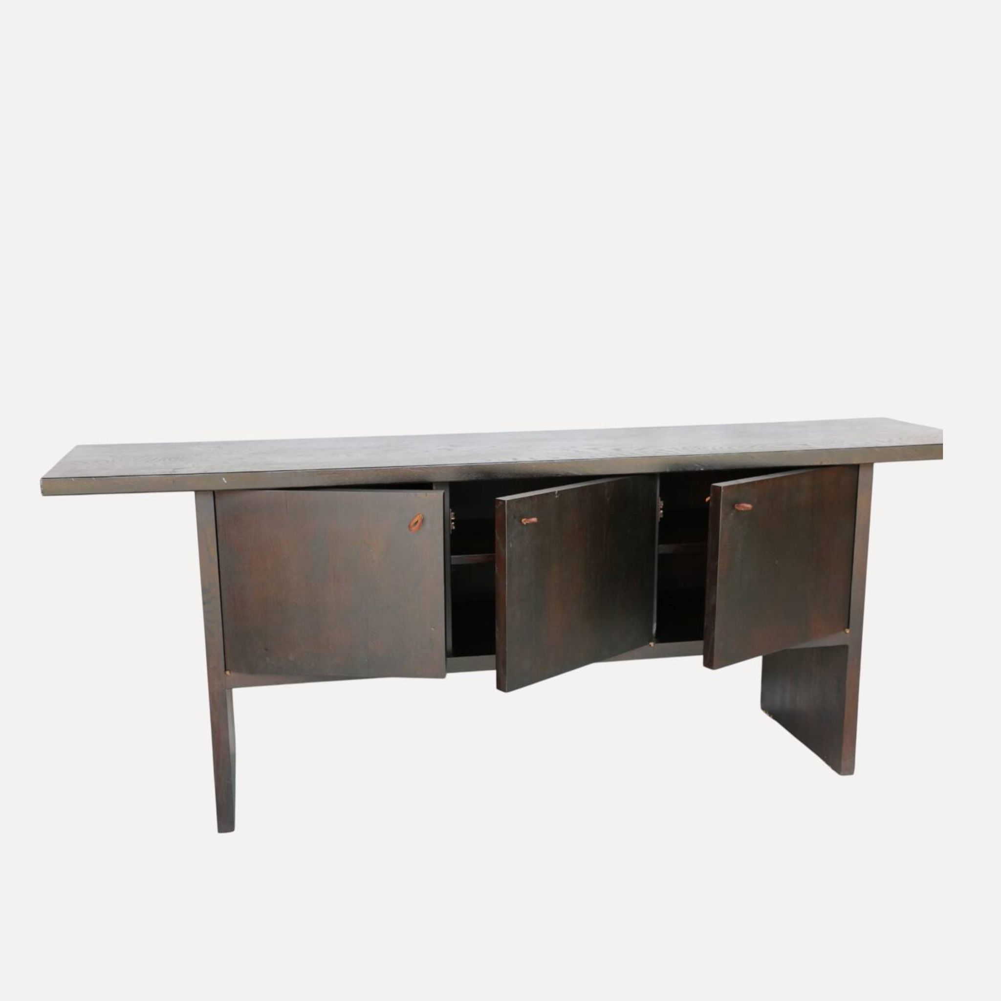 A solid oak sideboard, France 1950s.