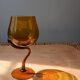 Verres à pieds design vintage