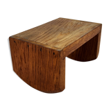 Tabouret à bascule ancien en bois, années 1920