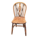 Ancienne chaise Windsor en orme massif. 