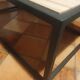 coffee table wood steel