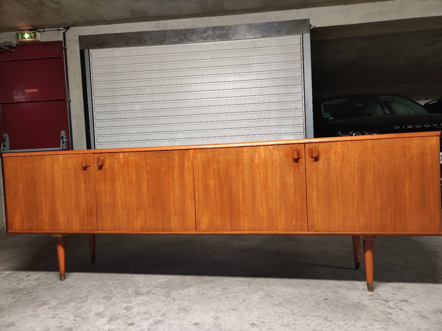 Scandinavian vintage teak sideboard