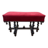 Banc - Repose pied style Louis XIII