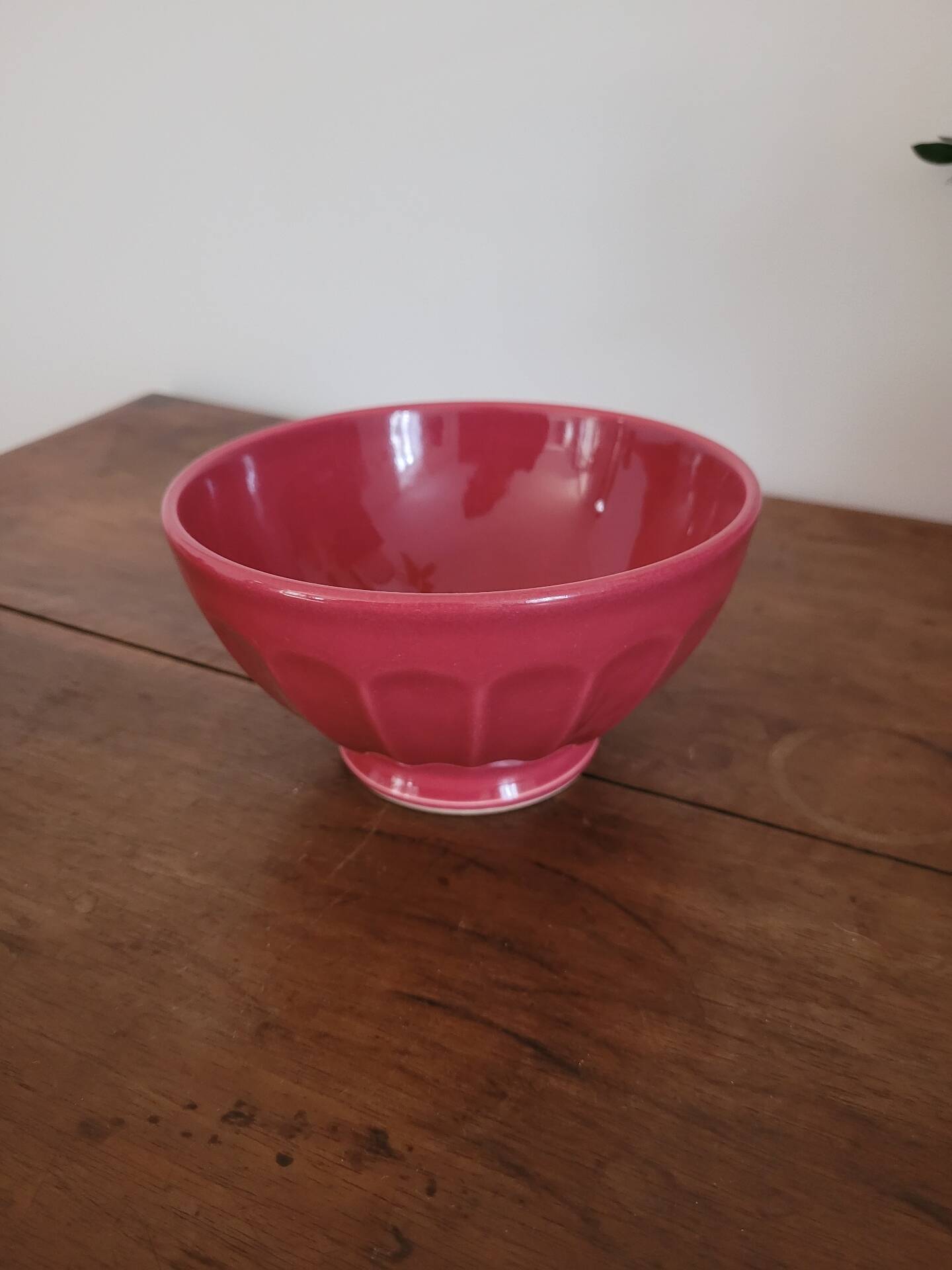 Bol vintage Italy red