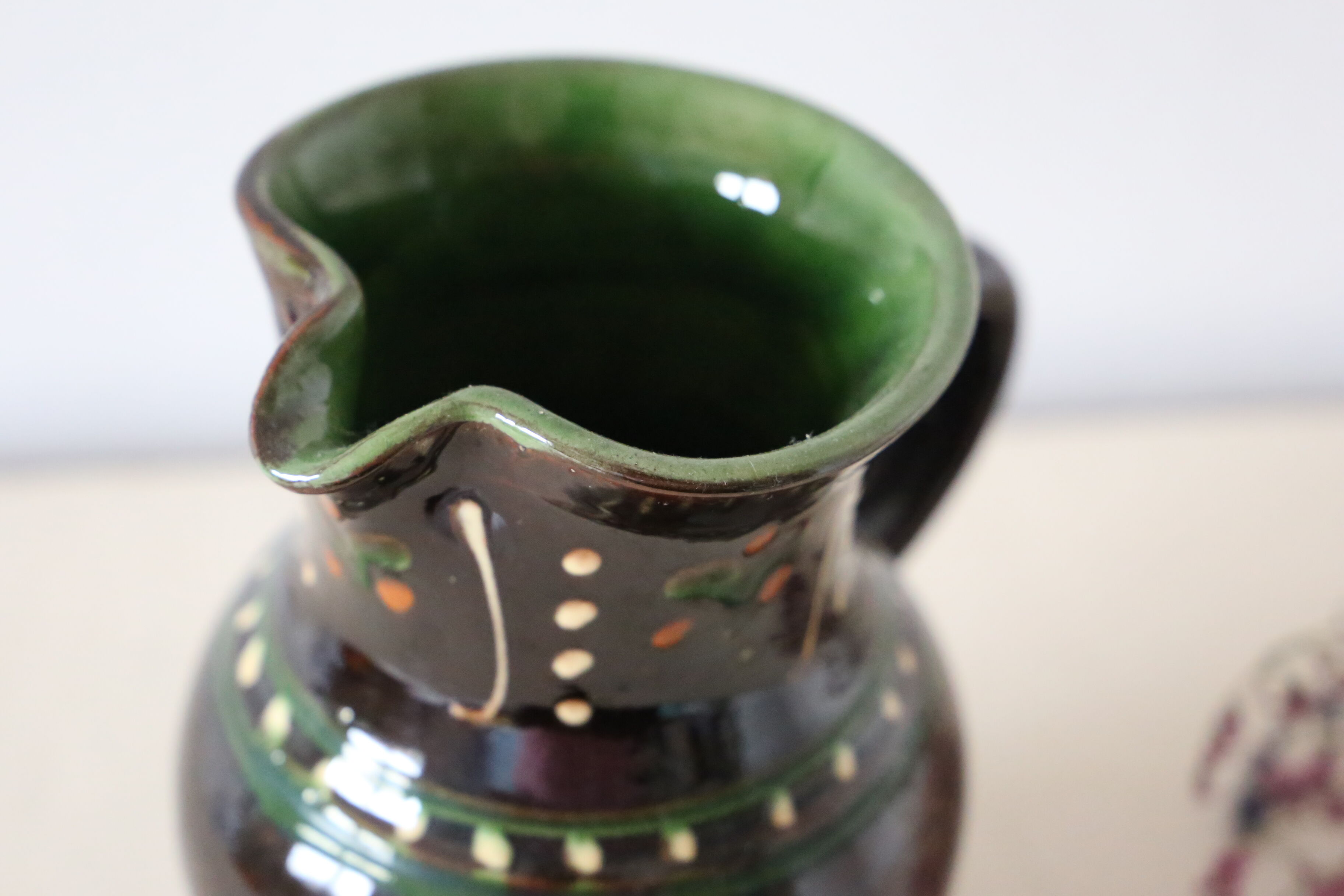 Sandstone jug, vintage