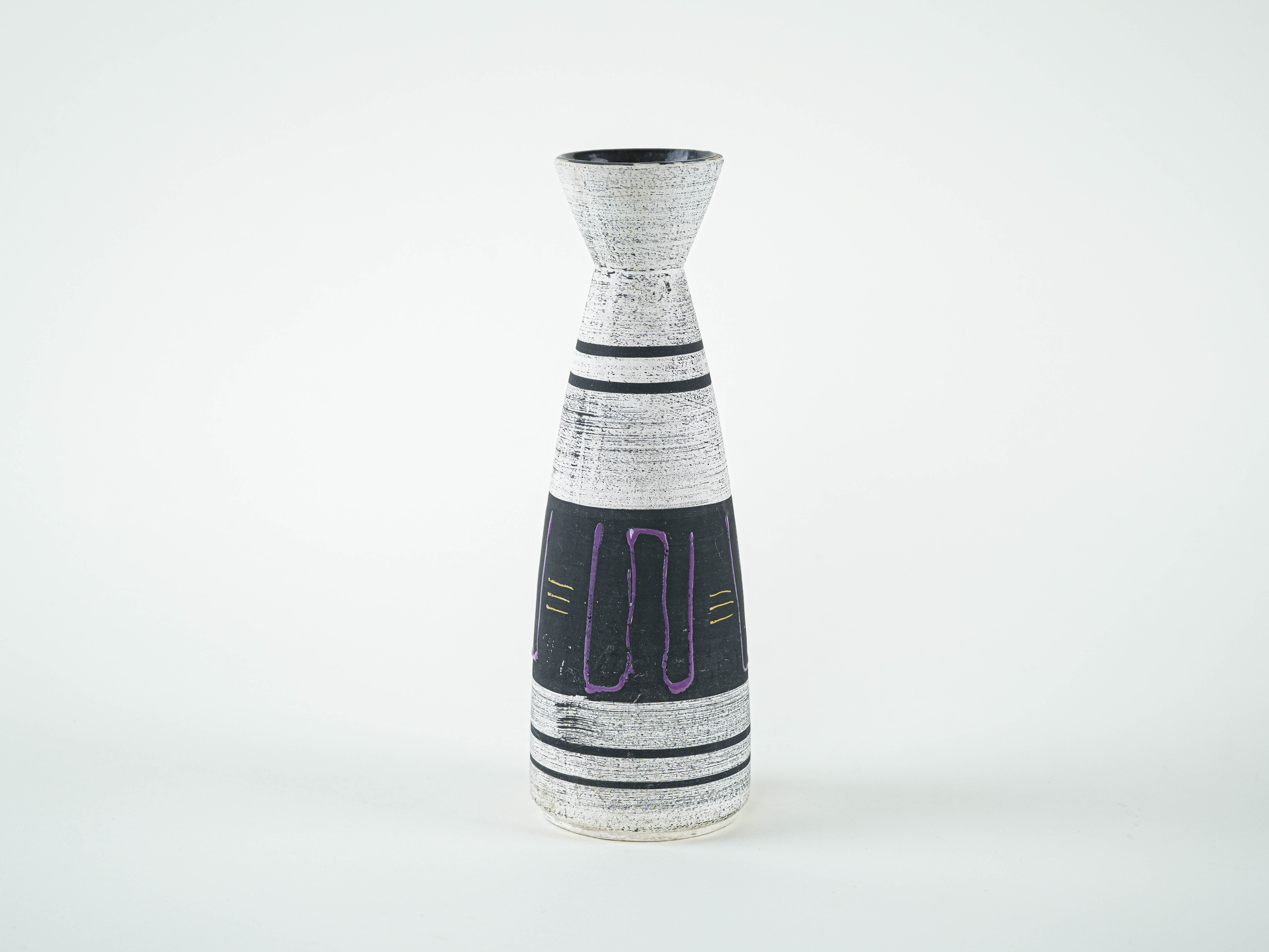 Ceramic vase, German design, 1970s, made in West Germany